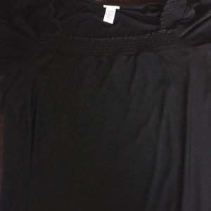Black Jaclyn smith shirt